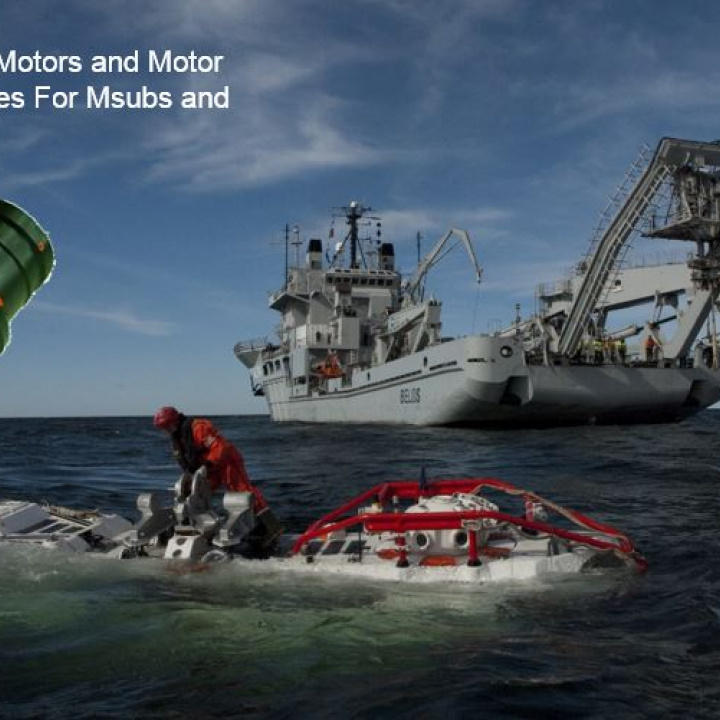 Thruster Motors and Motor Assemblies For Msubs and ROV’s