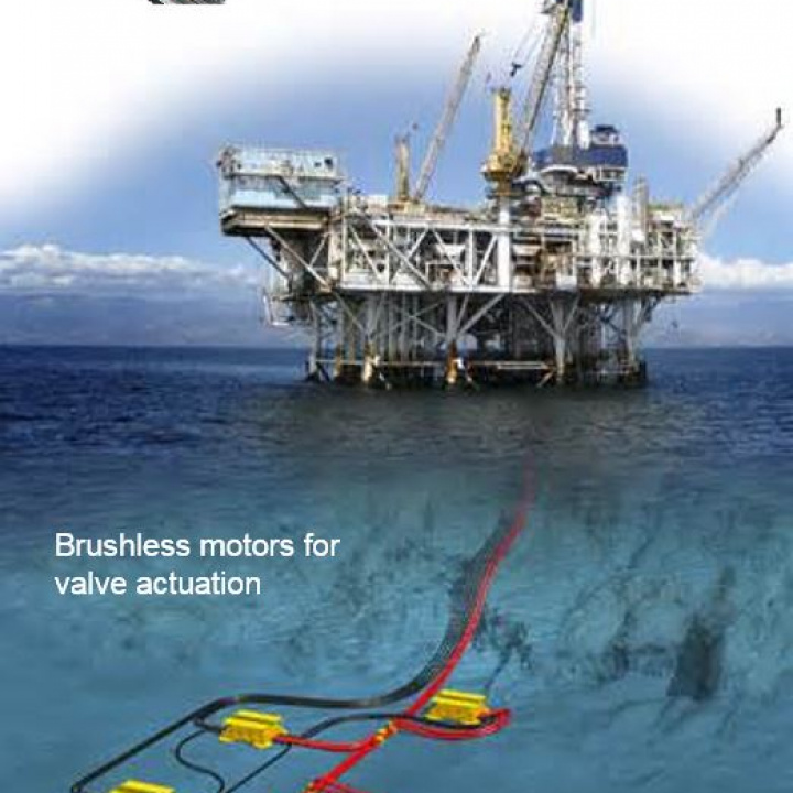 Brushless motors for valve actuation